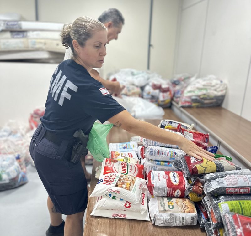 Mirage Circus e Fundação Somar arrecadaram mais de 12 toneladas de alimentos em Florianópolis