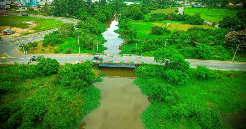 Terreno para construção da ETE, em Camboriú