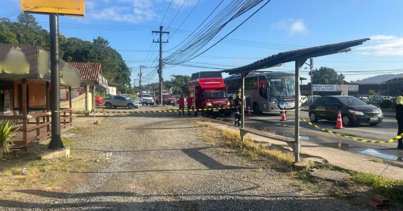 Fábrica de gelo em Joinville tem vazamento de amônia