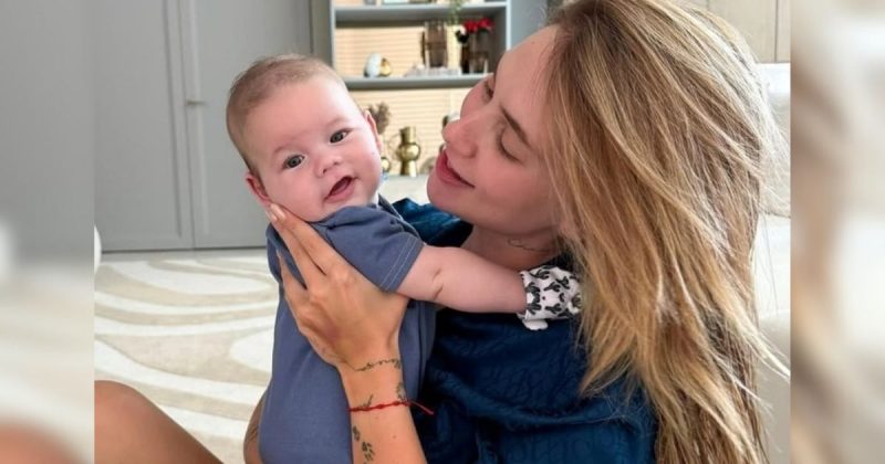 Virgínia Fonseca ao lado de seu filho José