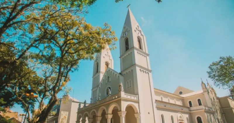 Catedral São José Imagem da Catedral do centro de Criciúma, para mostrar onde será a homenagem do padroeiro do município