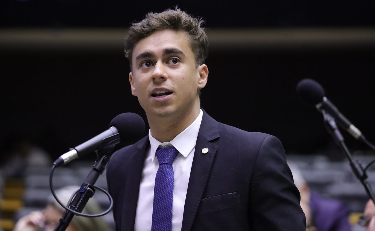 Avalia&ccedil;&otilde;es entre os l&iacute;deres pol&iacute;ticos t&ecirc;m Nikolas em primeiro lugar – Foto: M&aacute;rio Agra/C&acirc;mara dos Deputados/ND