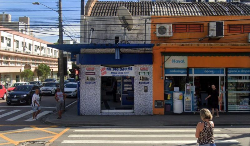 Lotérica desterro, onde foi comprado bilhete premiado da Loteria Federal