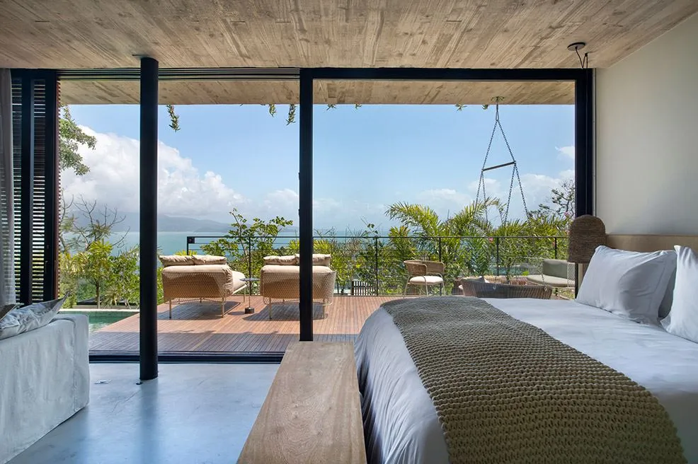 O hotel está no Morro do Forte, localizado entre a Praia do Forte e Jurerê Internacional - Fuso Concept Hotel/Divulgação