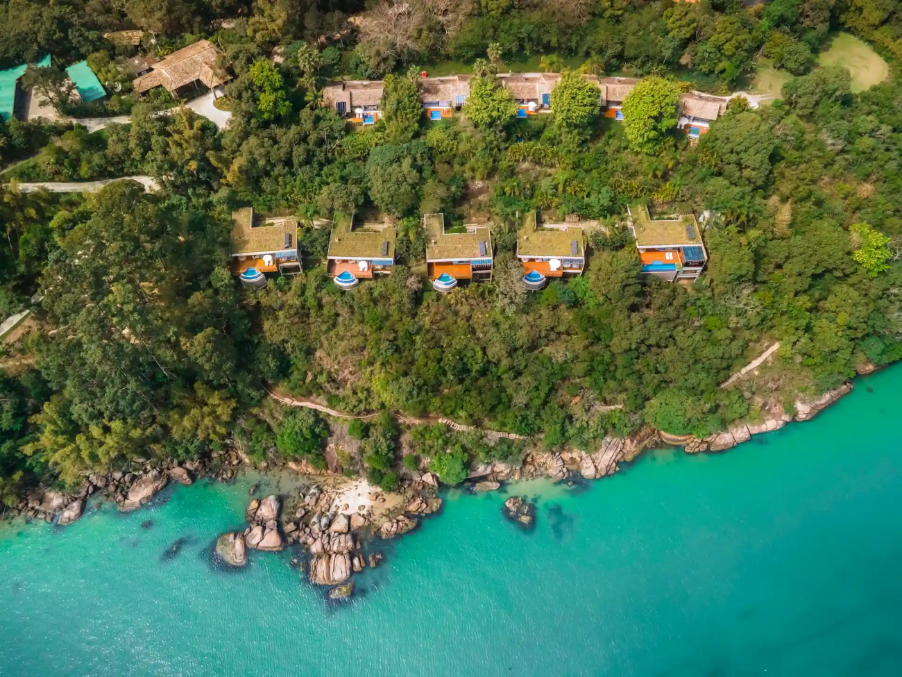 Ao todo, 25 vilas fazem parte do resort - Divulgação