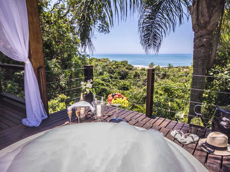 Em todos os ambientes do hotel é possível se deslumbrar com a vista para o mar - Solar Mirador/Divulgação