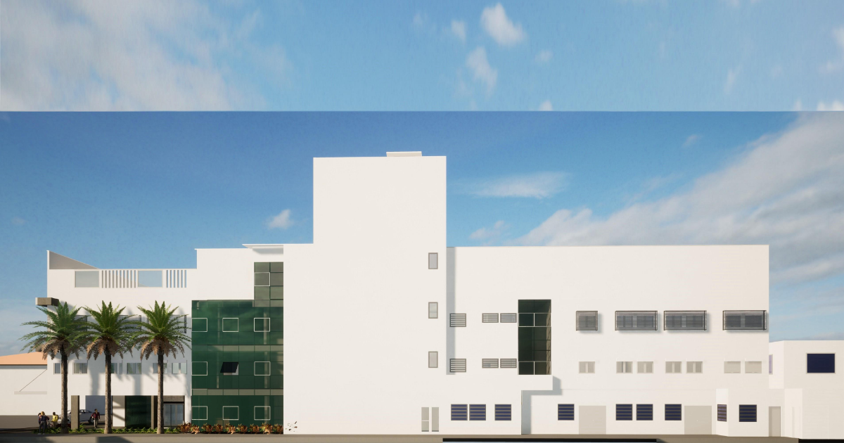 Planta do novo complexo Imagem ilustrativa da ampliação do hospital de SC, para mostrar tudo que será incluído nessa obra, tais fatos que foram citados na matéria