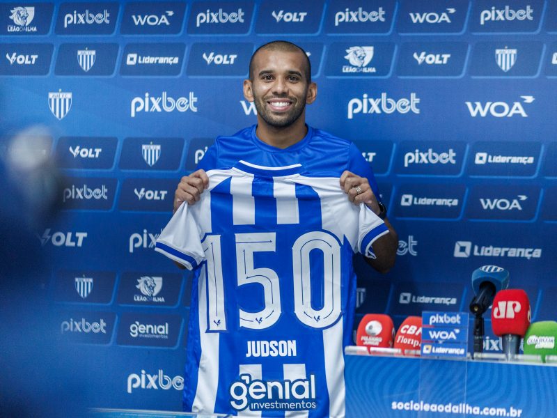 Judson encerrou a sua passagem pelo Avaí Judson encerrou a sua passagem pelo Avaí