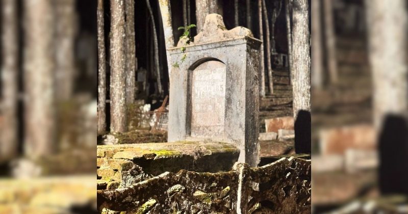 Cemitério dos Imigrantes Italianos de Azambuja Lápide presente no Cemitério dos Imigrantes Italianos de Azambuja