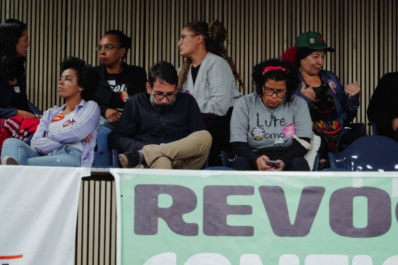 Servidores municipais de SP acompanharam a sess&atilde;o e vaiaram vereadores da situa&ccedil;&atilde;o – Foto: Richard Louren&ccedil;o / Rede C&acirc;mara