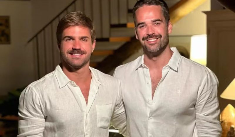 Thalis Bolzan e Eduardo Leite