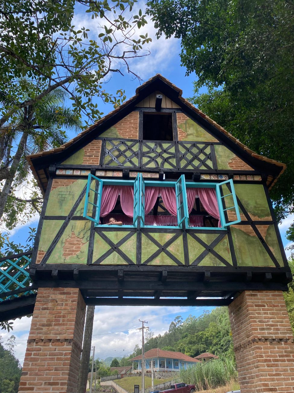 Traumbrücke ou a 'ponte dos sonhos' é um dos novos espaços instagramáveis do Recando Grünenberg - Jaison Reinert/Mini Mundo Germânico/ND