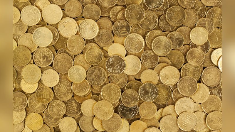 Moedas douradas Moedas douradas