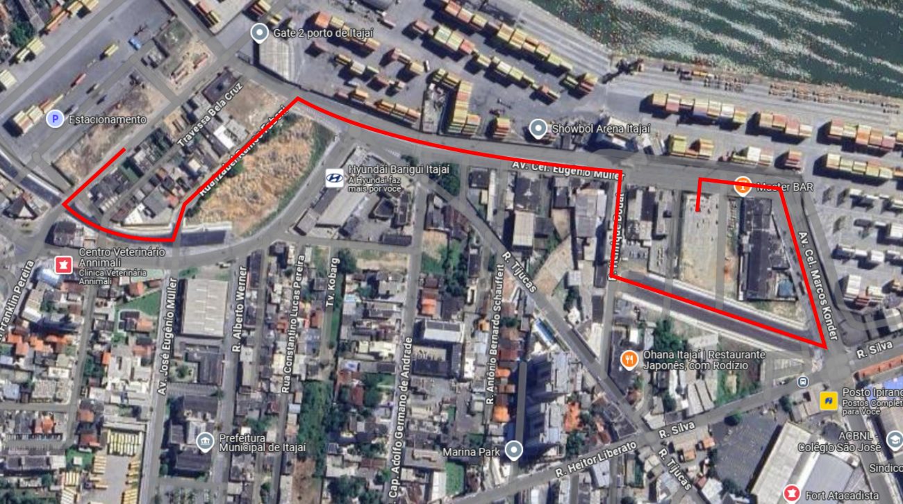 Operação no Porto de Itajaí altera trânsito 