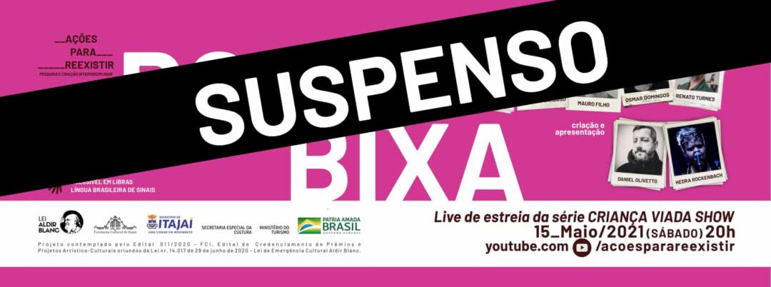 Espet&aacute;culo “Crian&ccedil;a Viada Show &ndash; V&iacute;deo e Podcast” foi barrado pela prefeitura – Foto: Divulga&ccedil;&atilde;o/ND