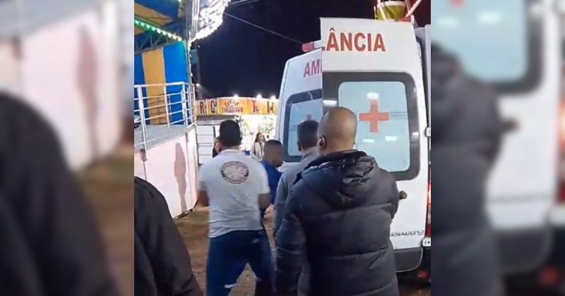 Acidente em parque de diversões Jovem morre e duas mulheres ficam feriadas após acidente em parque de diversões