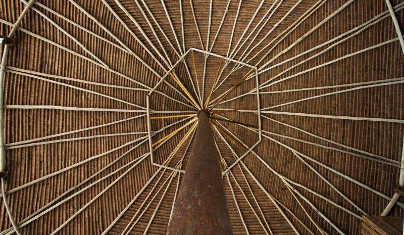 arquitetura indígena design ancestral da arquitetura indígena com teto de palha