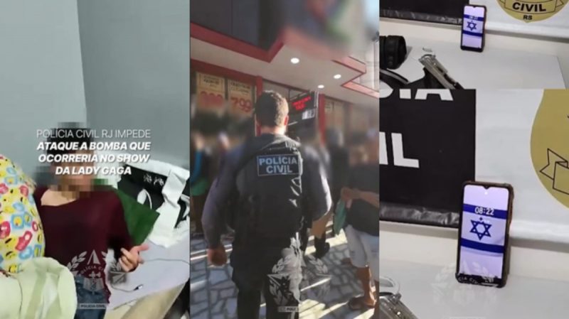 Operação Polícia desarticulou ataque à bomba durante show da Lady Gaga