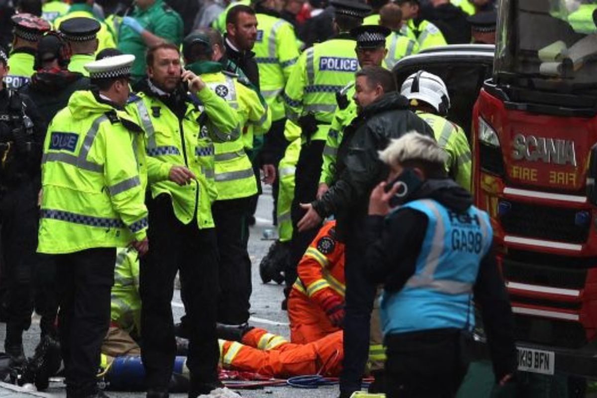 Polícia descarta hipótese de terrorismo no atropelamento em Liverpool - Reprodução/X/ND