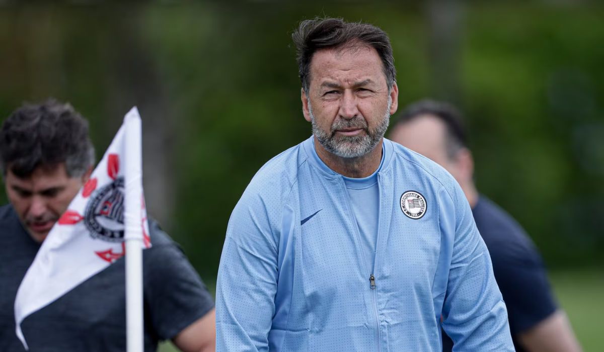 Augusto Melo, presidente do Corinthians