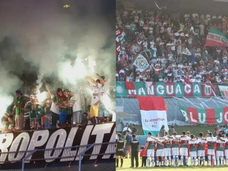 Torcidas do Metropolitano e do BEC Torcidas do Metropolitano e do BEC