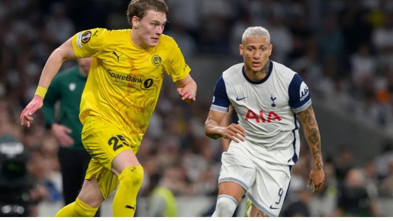 Bodo/Glimt e Tottenham Bodo/Glimt e Tottenham em jogo de ida da semifinal da Liga Europa