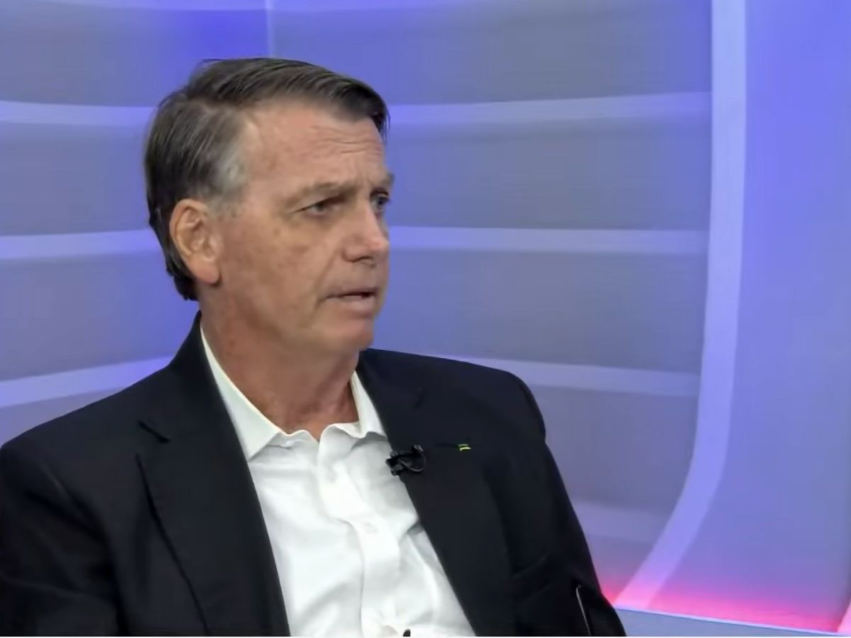 Foto de Jair Bolsonaro candidato à presidência em 2022