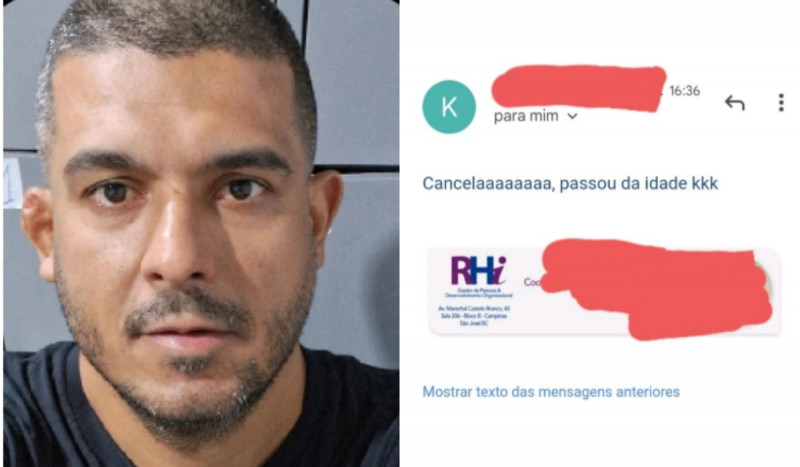 Carlos Augusto Luchetti Junior sofreu etarismo enquanto se candidatava a vaga de emprego Carlos Augusto Luchetti Junior sofreu etarismo enquanto se candidatava a vaga de emprego