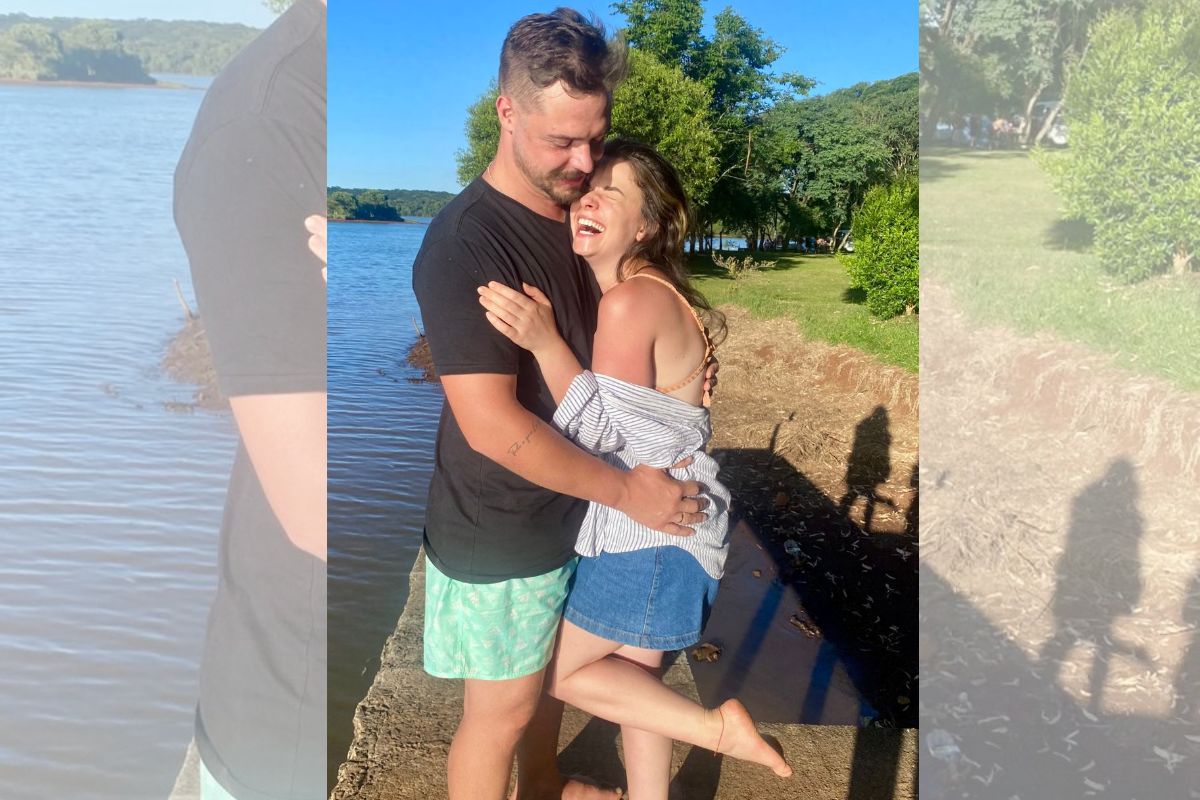 Casa sobre rodas: Casal saiu de Chapec&oacute; no dia 11 de fevereiro de 2025. – Foto: Arquivo Pessoal/ND