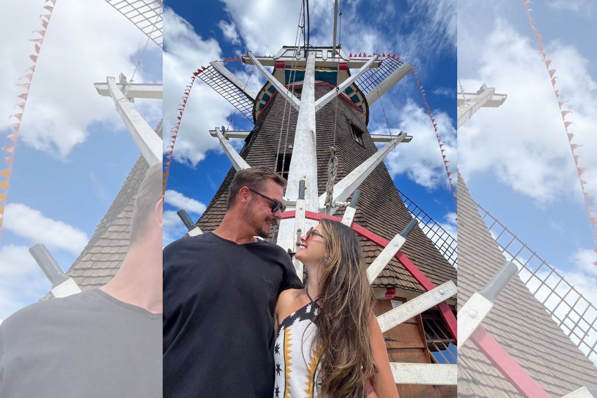 Casa sobre rodas: Casal saiu de Chapec&oacute; no dia 11 de fevereiro de 2025. – Foto: Arquivo Pessoal/ND