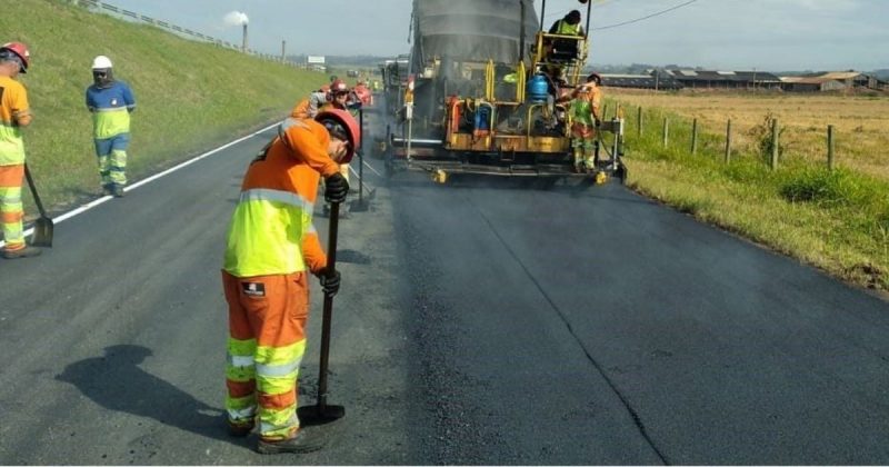 BR-101 Trecho em Imbituba da BR-101 deve apresentar lentidão pelos próximos 20 dias devido a obras