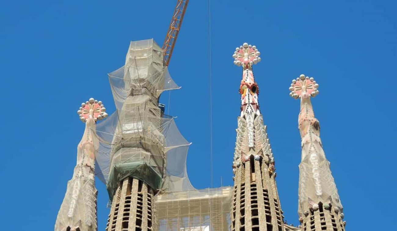 obras sendo realizadas na igreja mais demorada para concluir 