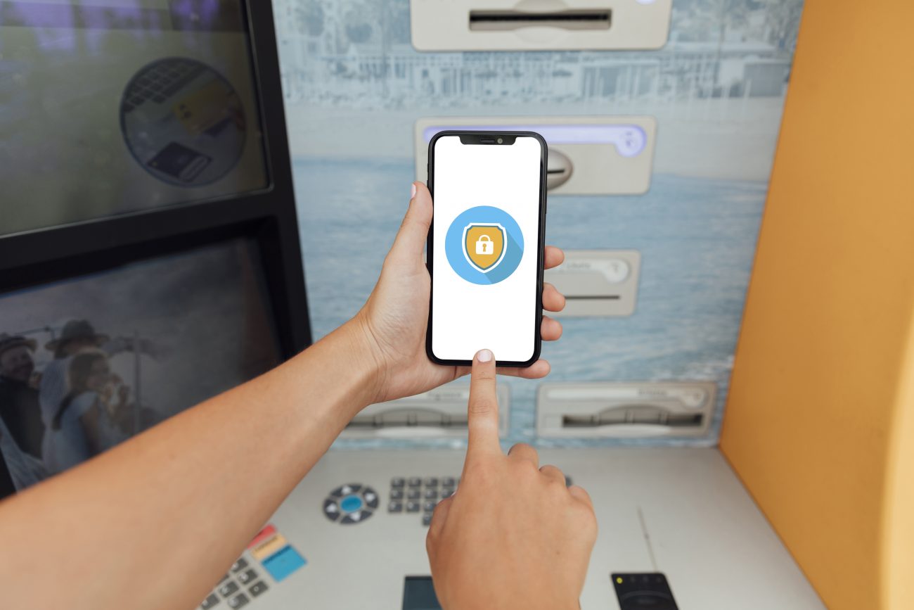 Aviso de segurança no celular