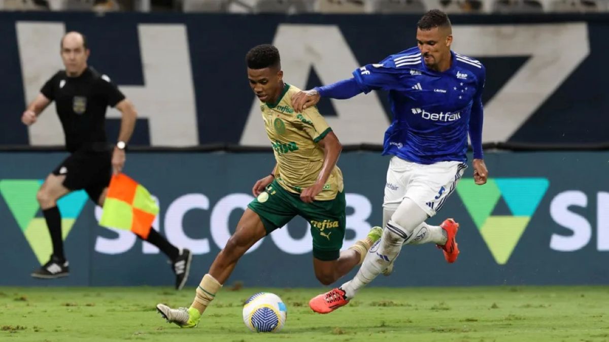 Cruzeiro x Palmeiras acontece no est&aacute;dio Mineir&atilde;o – Foto: Reprodu&ccedil;&atilde;o/C&eacute;sar Grecco/Palmeiras
