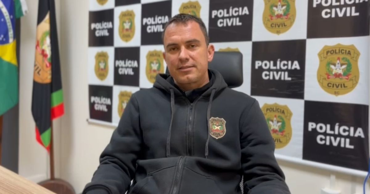 Delegado da DIC de Araranguá, LuÍs Otávio Pohlmann