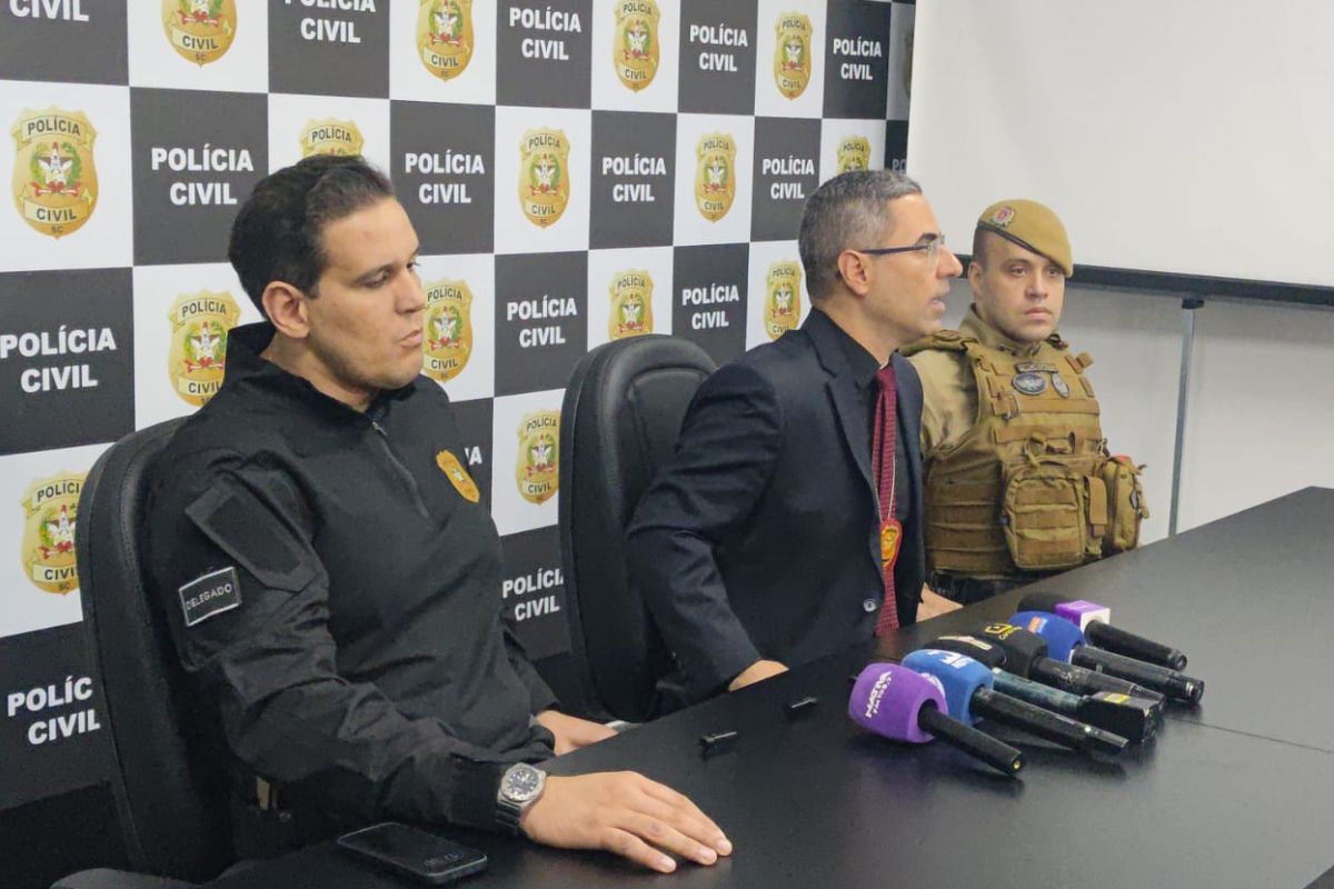 Delegado destaca frieza de pai que matou filha em SC ‘Foi sereno e n&atilde;o demonstrou emo&ccedil;&atilde;o’ – Foto: Alexandre Madoglio/NDTV