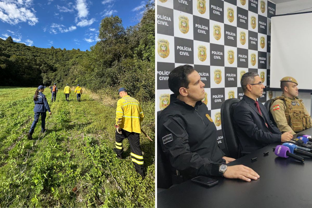 Delegado destaca frieza de pai que matou filha em SC ‘Foi sereno e n&atilde;o demonstrou emo&ccedil;&atilde;o’ – Foto: Reprodu&ccedil;&atilde;o/ND