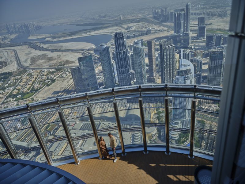 At the Top, ponto de observação da cidade de Dubai no Burj Khalifa