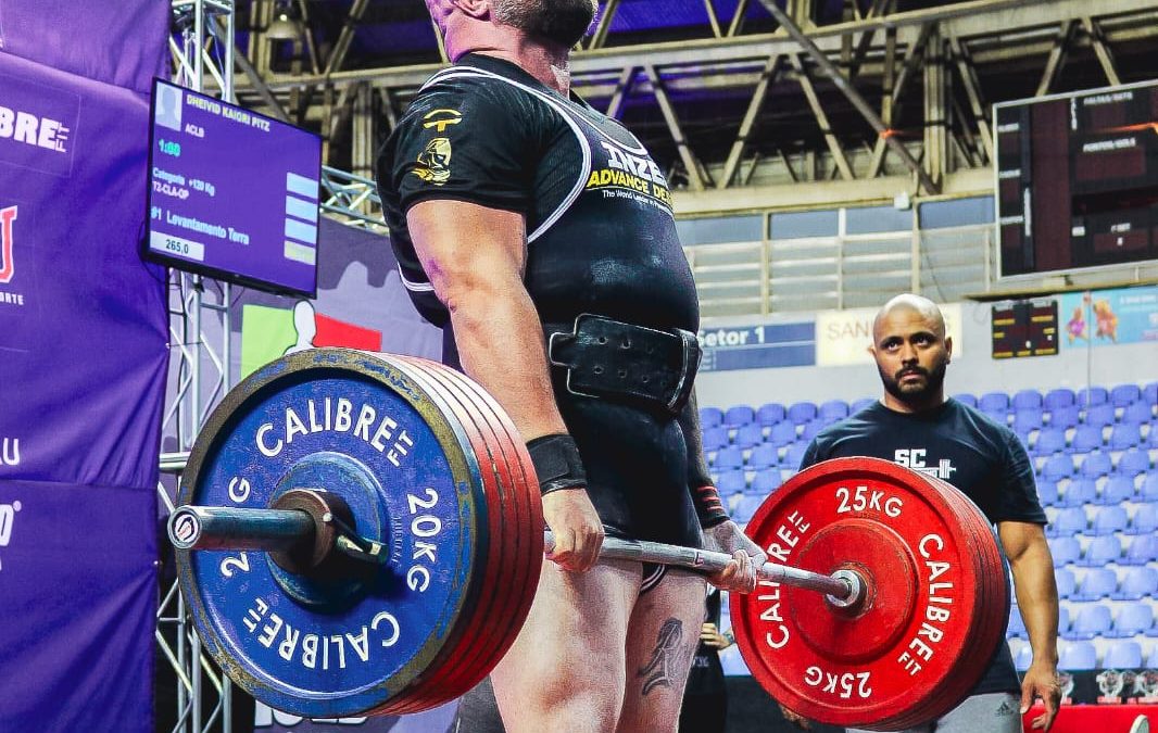 Dheiwid Pitz conquista o hexa da Copa SC de powerlifting e leva o