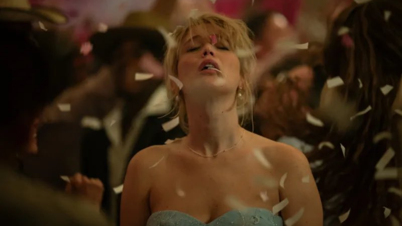 Jennifer Lawrence em "Dye, My Love"
