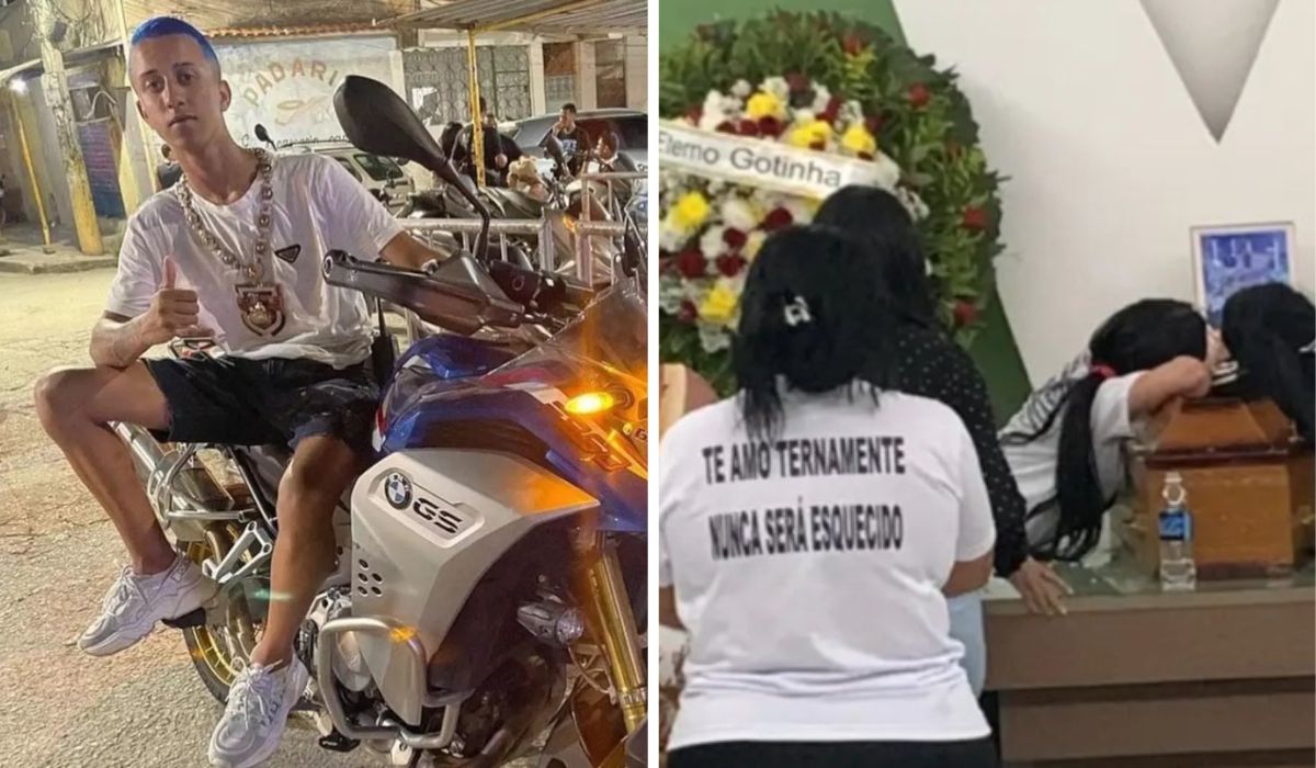 Velório de Gotinha da Maré foi com o caixão fechado