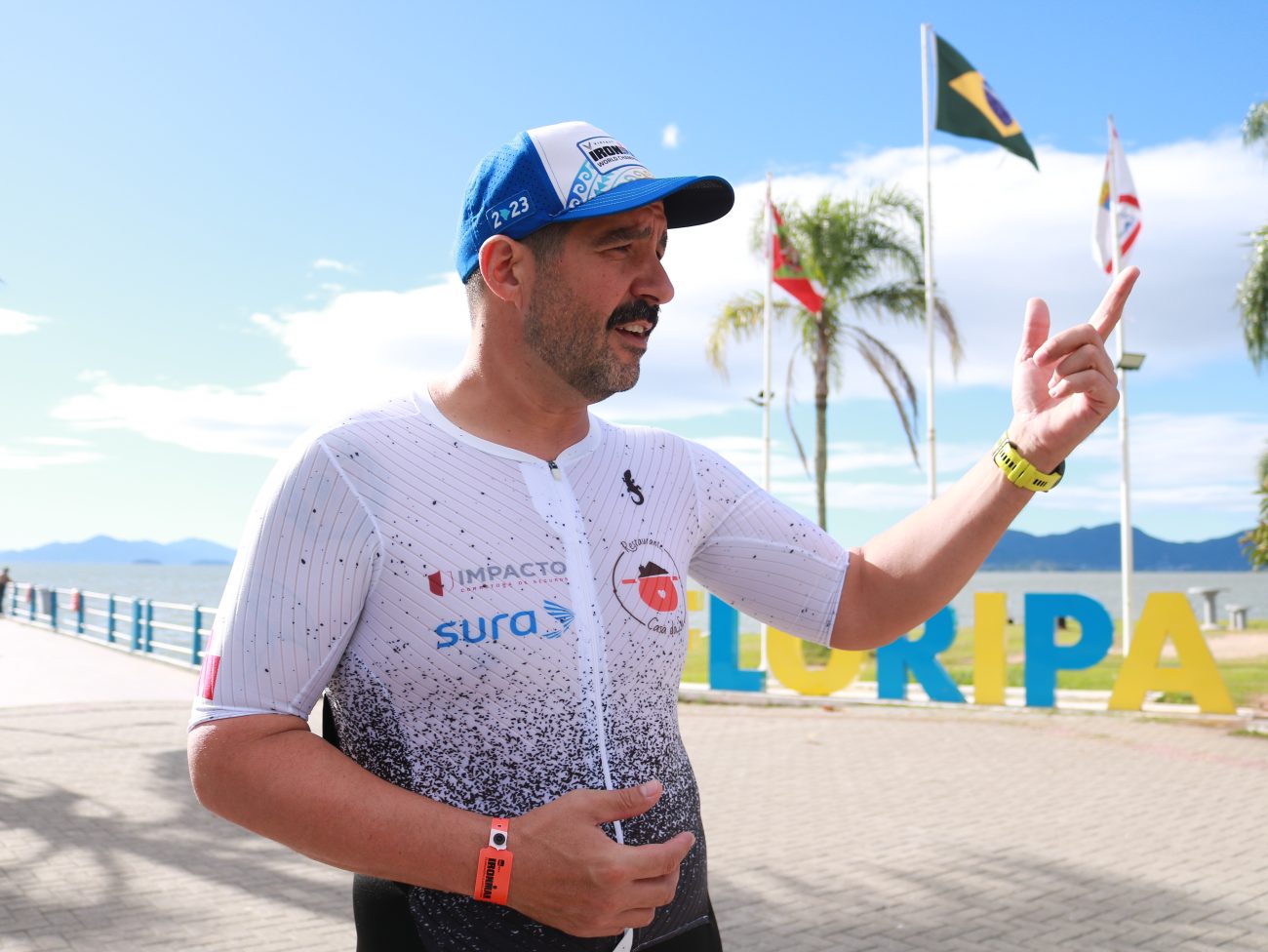 Triatleta Fabiano Fernandes vai disputar o Ironman em Florianópolis