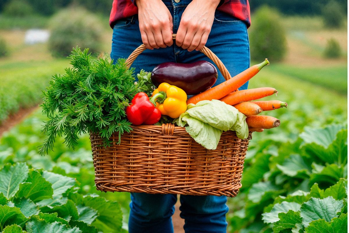 Famílias do Oeste de SC Famílias do Oeste de SC relatam economia no cultivo de alimentos para consumo próprio