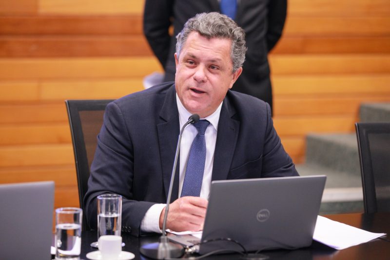 Deputado Ivan Naatz é o autor da PEC que muda o hino de SC - Foto: Foto: Vicente Schmitt / Agência AL/ND