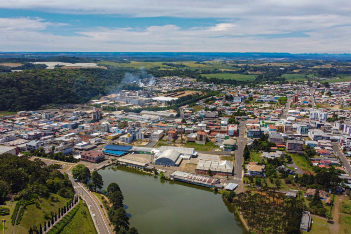 O crime ocorreu em Fraiburgo, no Meio-Oeste do estado – Foto: Divulga&ccedil;&atilde;o/Prefeitura de Fraiburgo/ND