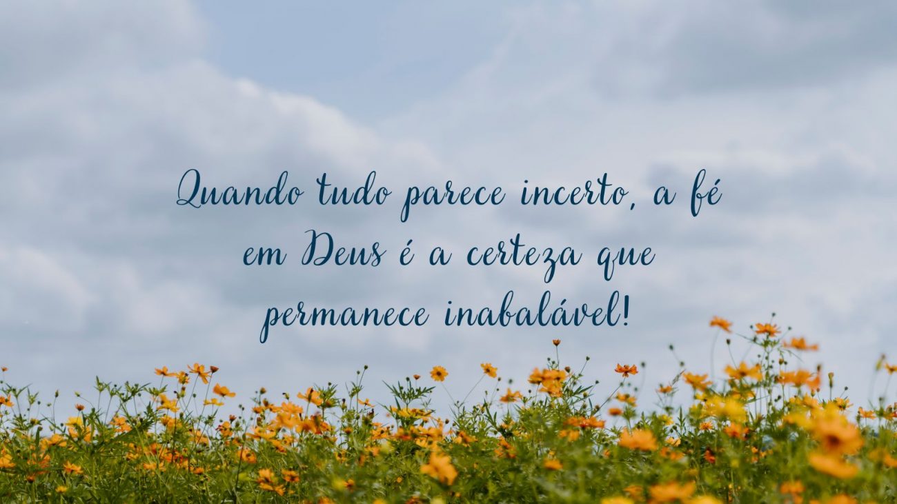 Frases de reflexão e fé. - Canva/ND