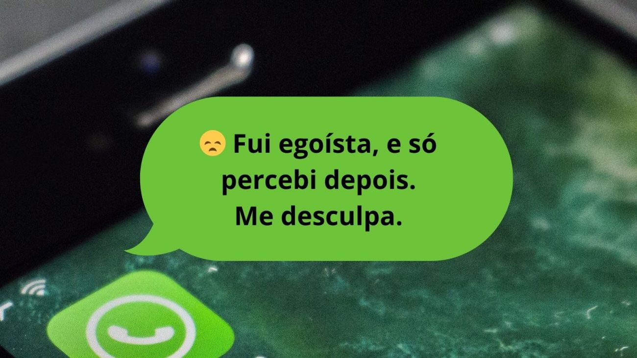 Frases para pedir desculpas depois de uma briga - Arte/Yasmin Mior/ND