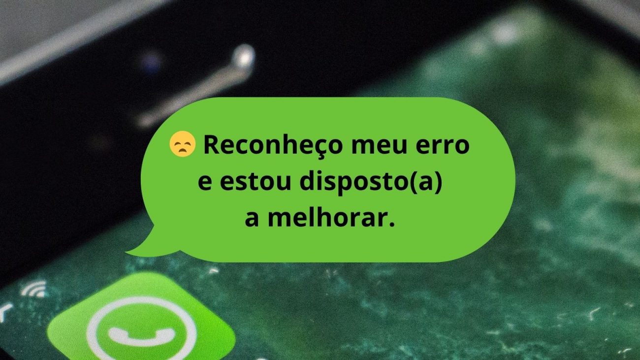 Frases para pedir desculpas depois de uma briga - Arte/Yasmin Mior/ND