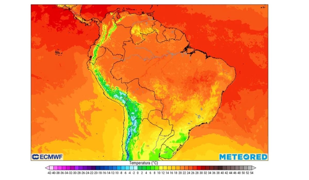 Mapa da frente fria no Sul do Brasil Frentes frias vão trazer massa de ar polar ao Sul do Brasil