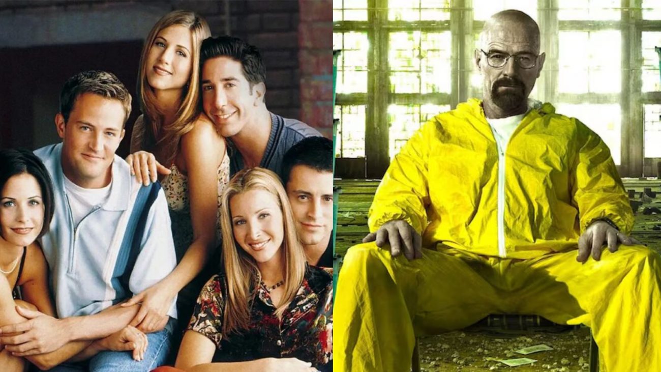"Friends" e "Breaking Bad" são ótimas séries para maratonar debaixo das cobertas! "Friends" e "Breaking Bad" são ótimas séries para maratonar debaixo das cobertas!